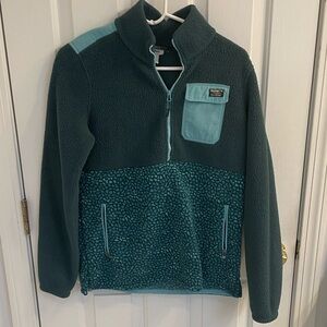L.L. Bean Women's Half Zip Fleece Sweater
